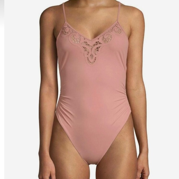 Tori Praver Crochet One Piece Swimsuit - Picture 15 of 15